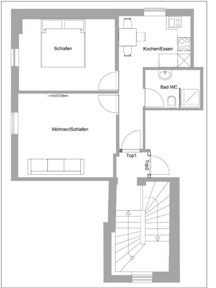 Idyllische Suite In Zentrumsnaehe Mit Parkplatz Top 1 그문덴 외부 사진